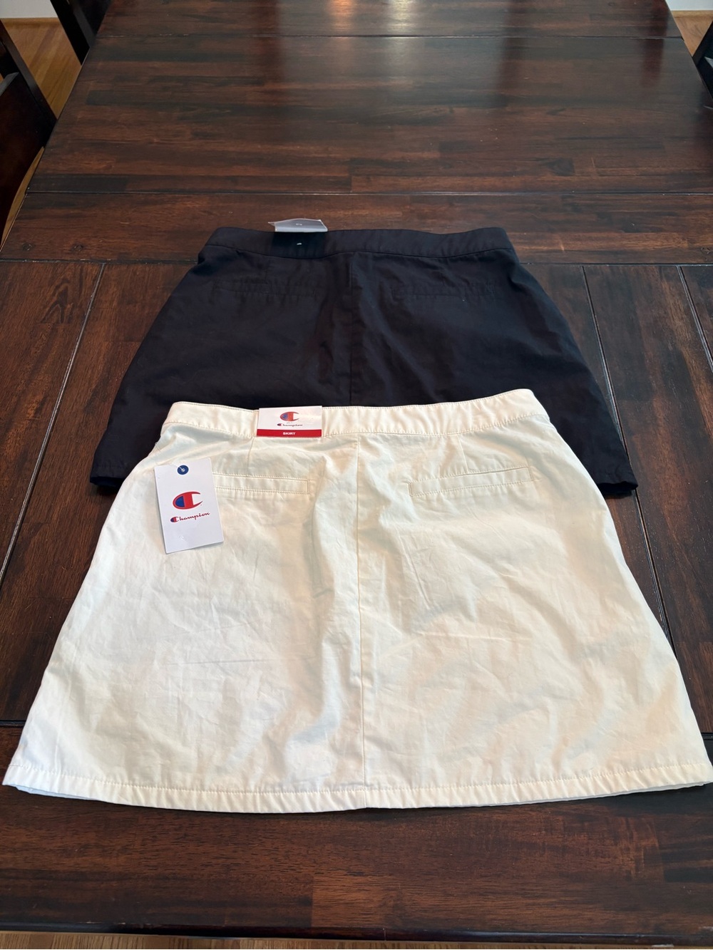 Champion Mini Skirts Pack — Black and Cream Size 12 - Picture 5 of 13